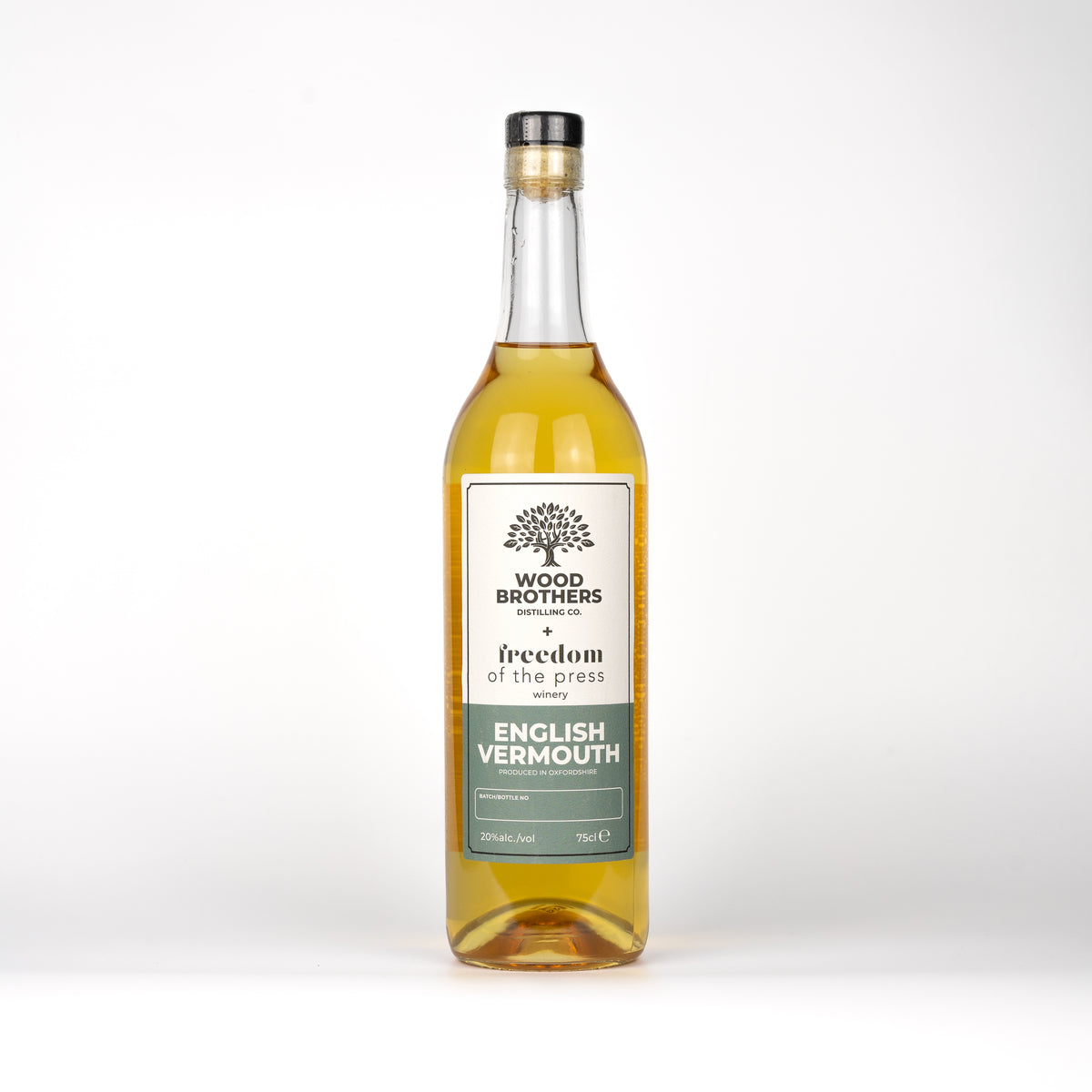 Wood Brothers X Freedom of the Press Dry Vermouth Wood Brothers