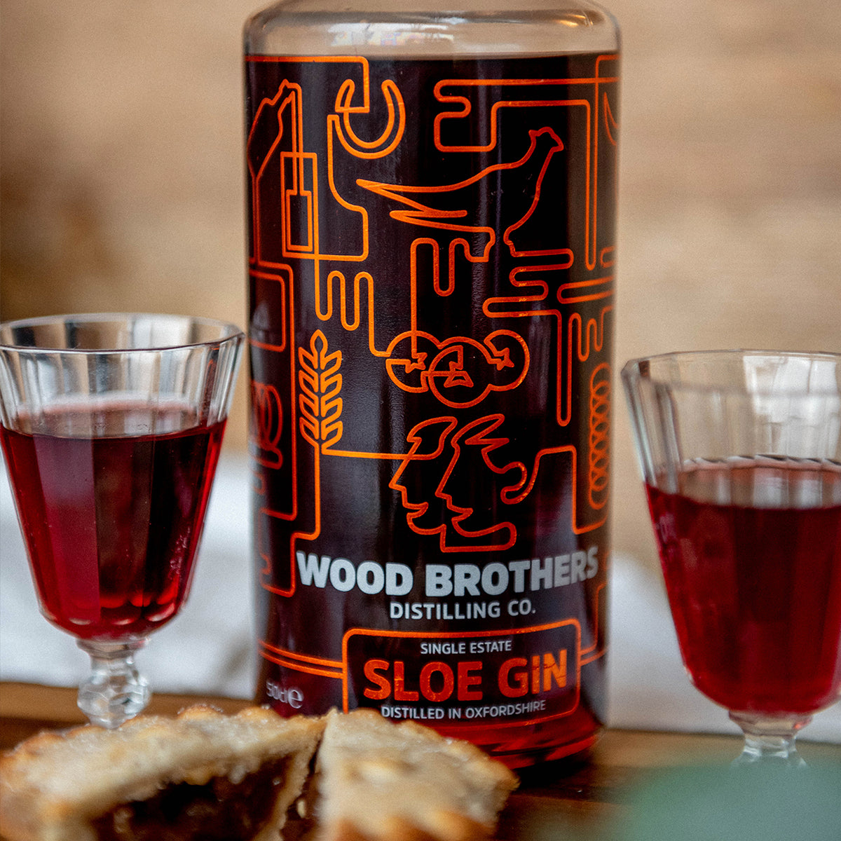 New Sloe Gin is now available! Wood Brothers Distillery Co.